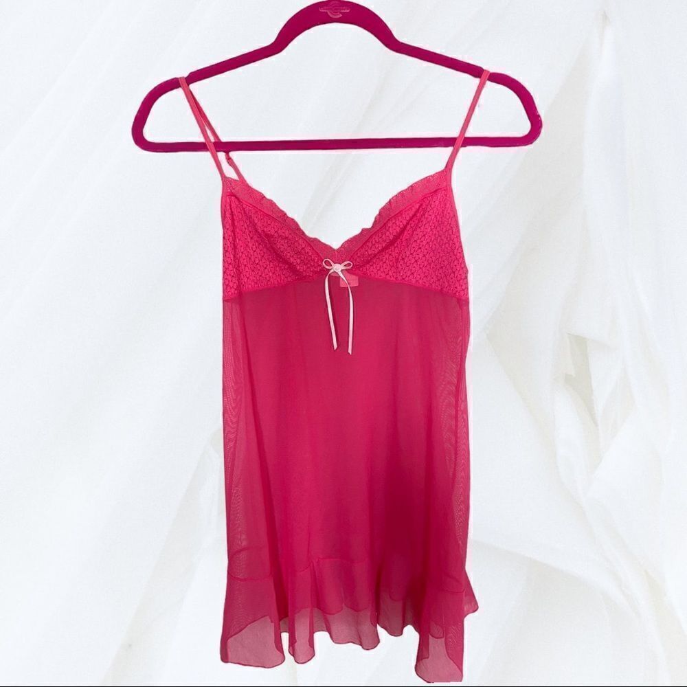 Hot Pink (M) Victoria’s Secret Chemise